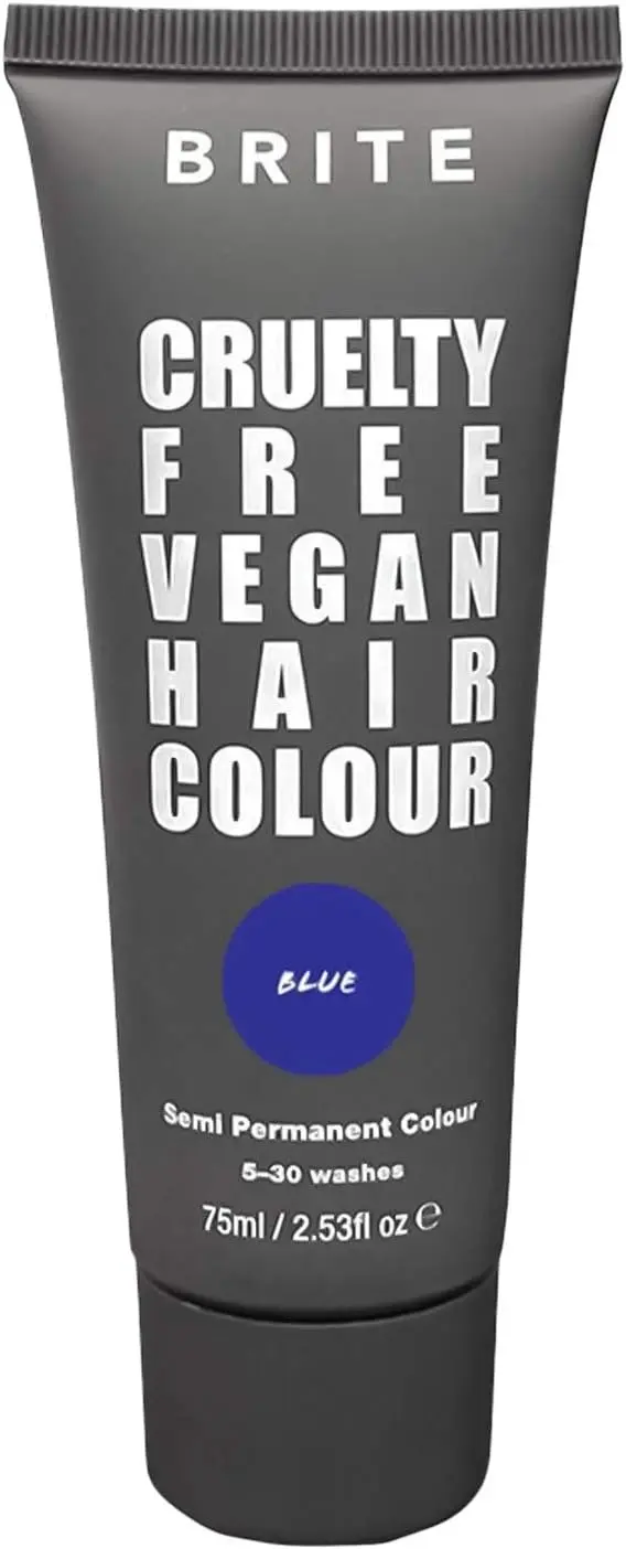 Brite Organix Semi Permanent Hair Colour Blue 75ml