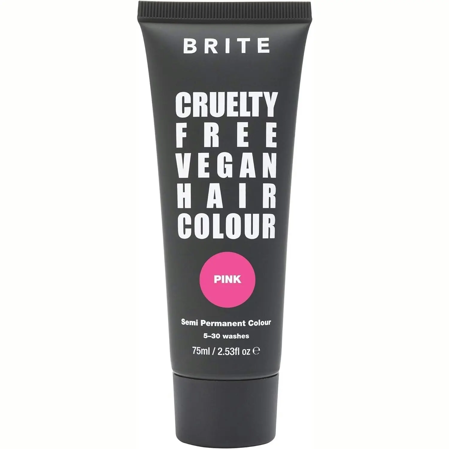 Brite Organix Semi Permanent Hair Colour Pink 75ml