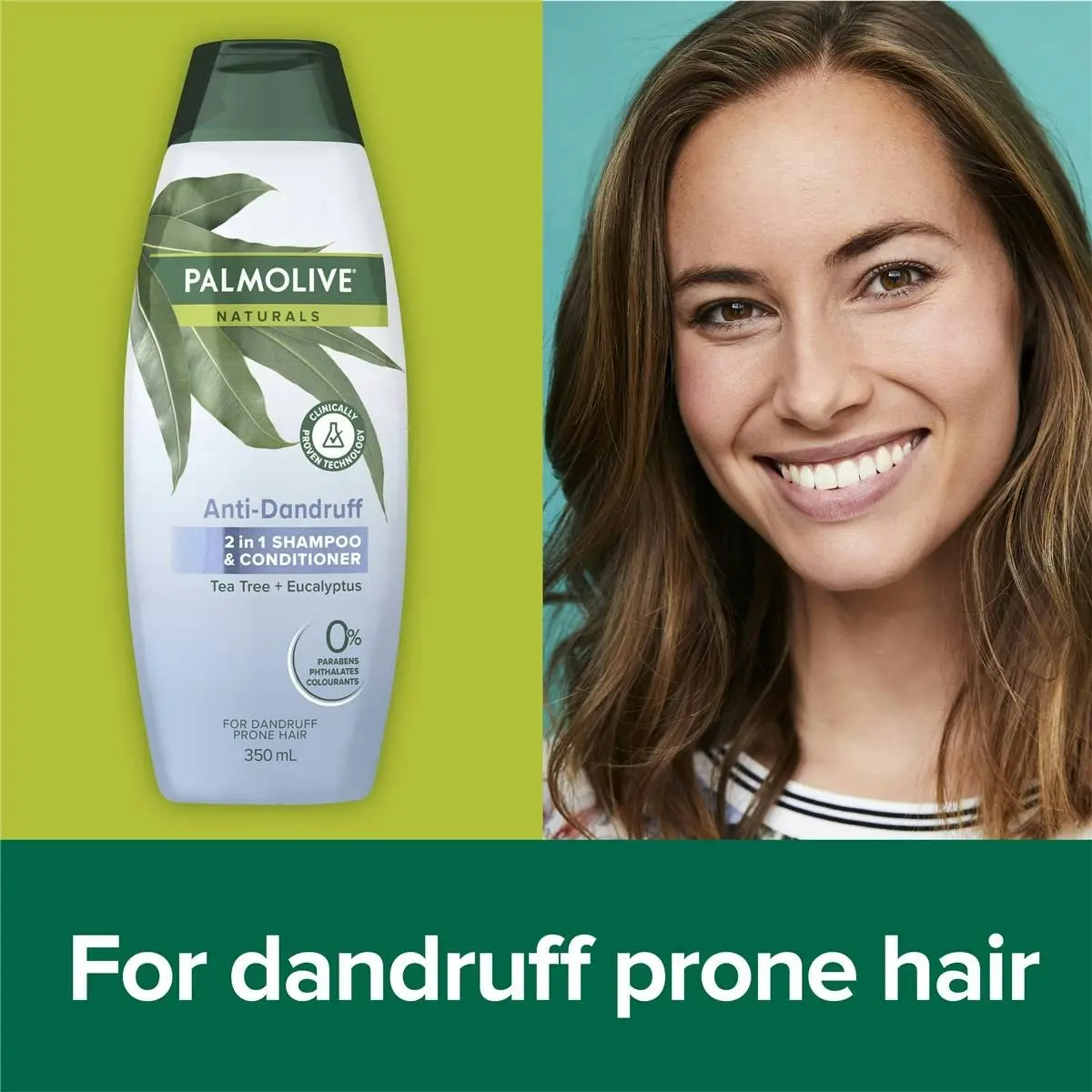 Palmolive Naturals Anti-dandruff 2in1 Shampoo & Hair Conditioner 350ml