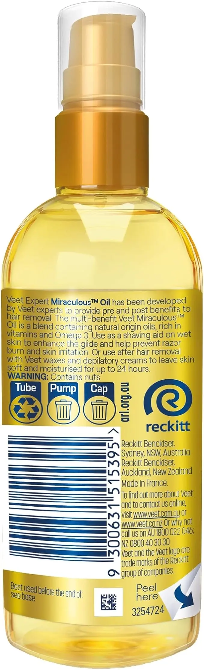 Veet Expert Miraculous Oil 100mL