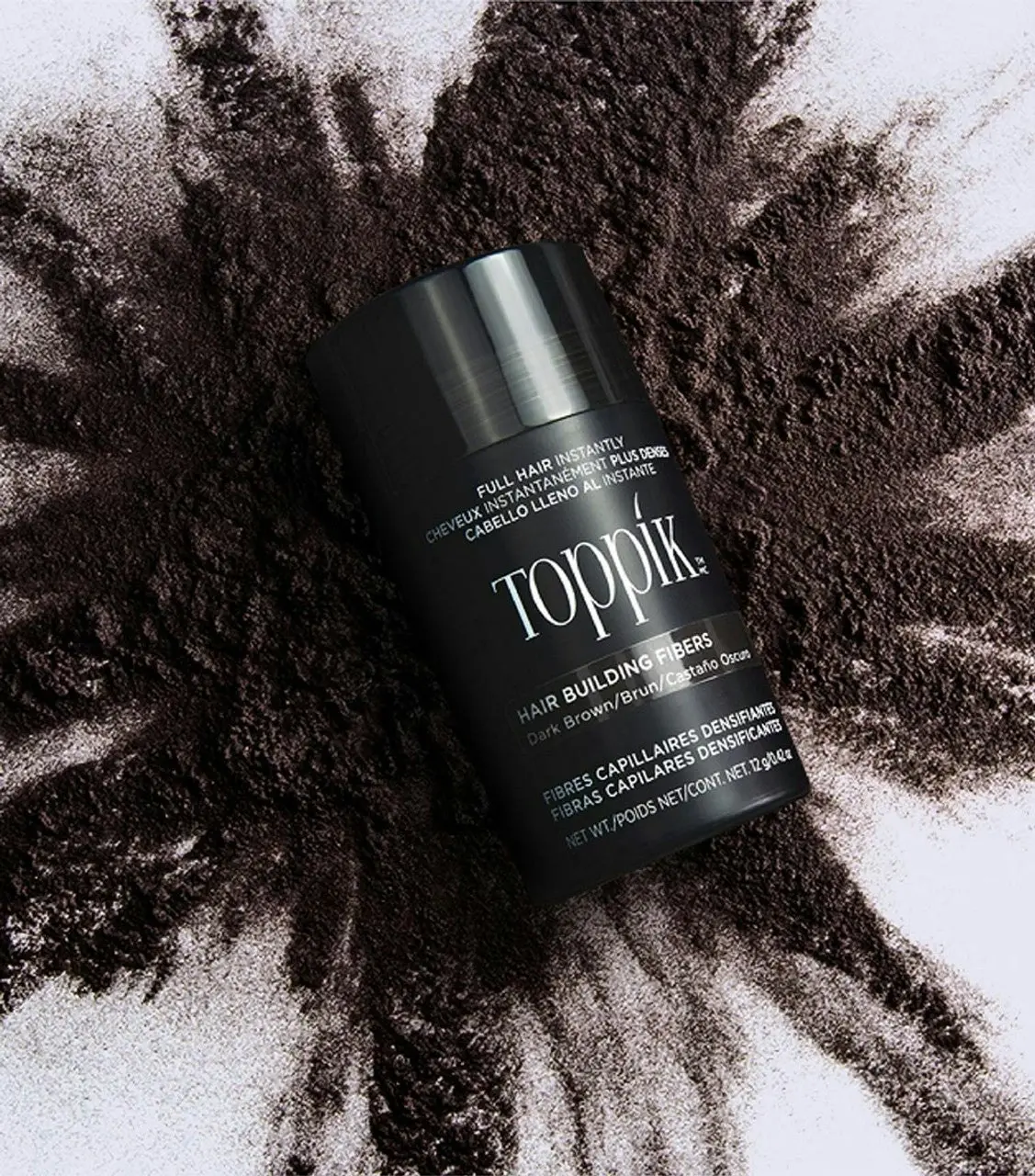 Toppik Hair Building Fibres Black 12g