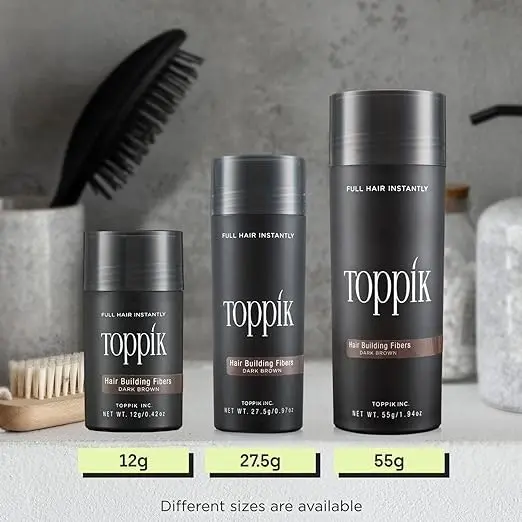 Toppik Hair Building Fibres Black 12g