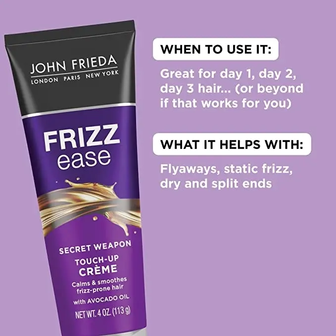 John Frieda Frizz Ease Secret Weapon Flawless Finishing Cream - 113g