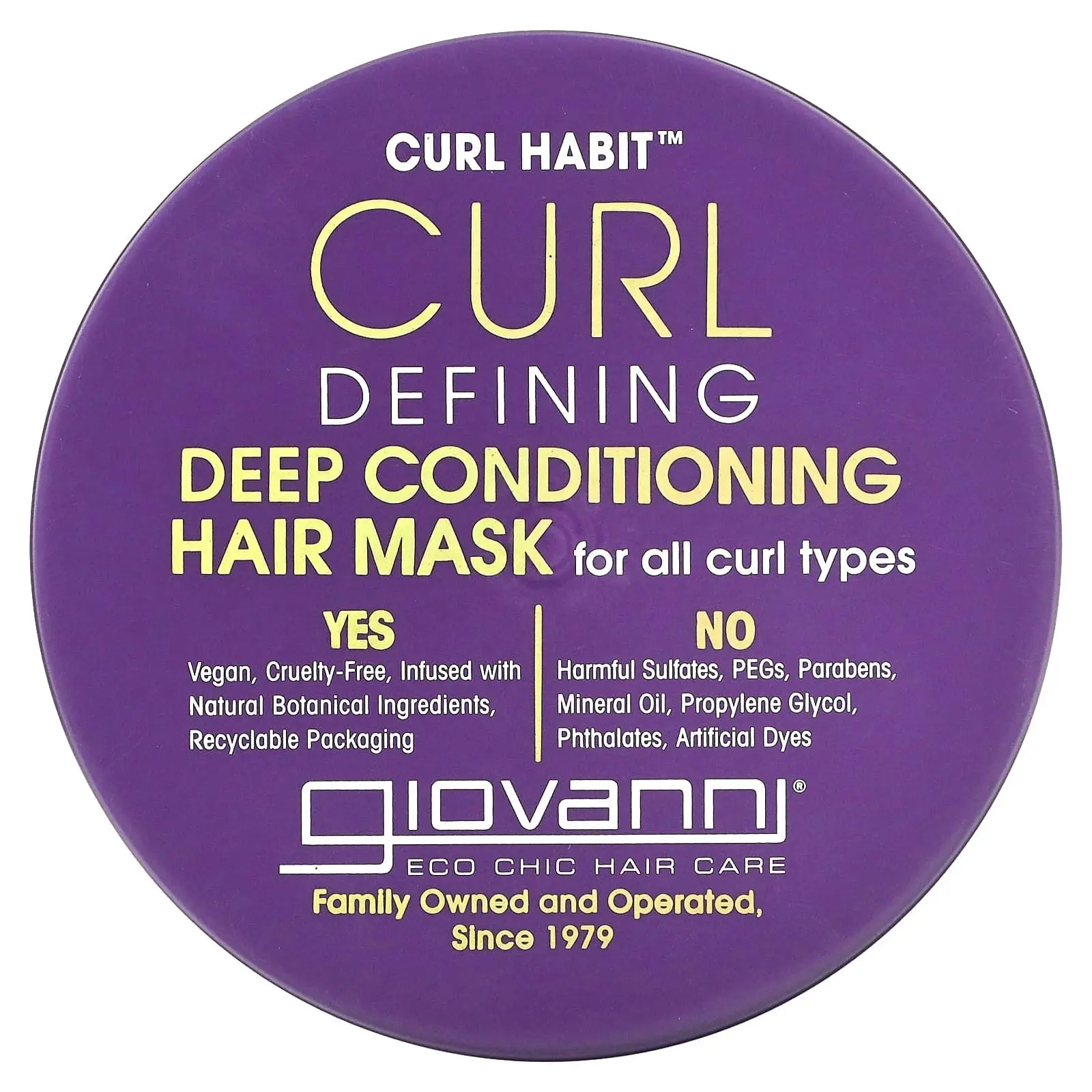 Giovanni Deep Conditioning Hair Mask Curl Habit Curl Defining 295ml