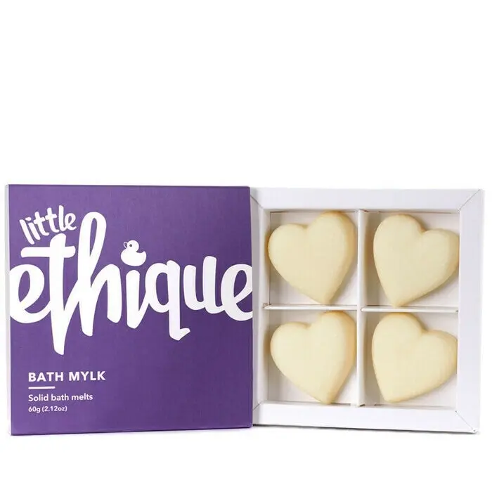 LITTLE ETHIQUE Solid Bath Melts 4x Minis - Bath Mylk (kids) 60g