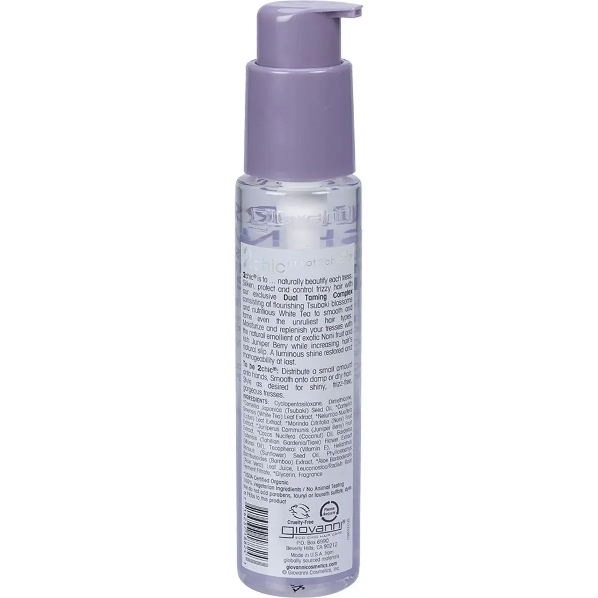 Giovanni Anti-Frizz Smoothing Hair Serum Ultra Shine All Hair 81ml