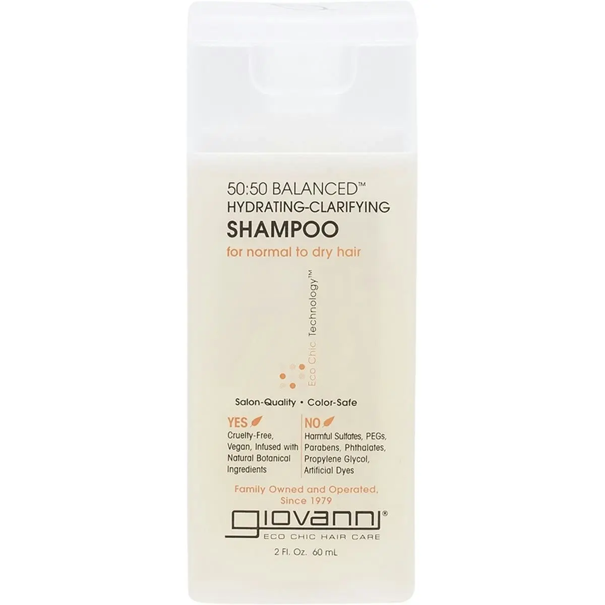 Giovanni Shampoo (Mini) 50/50 Balanced (Normal/Dry Hair) 60ml