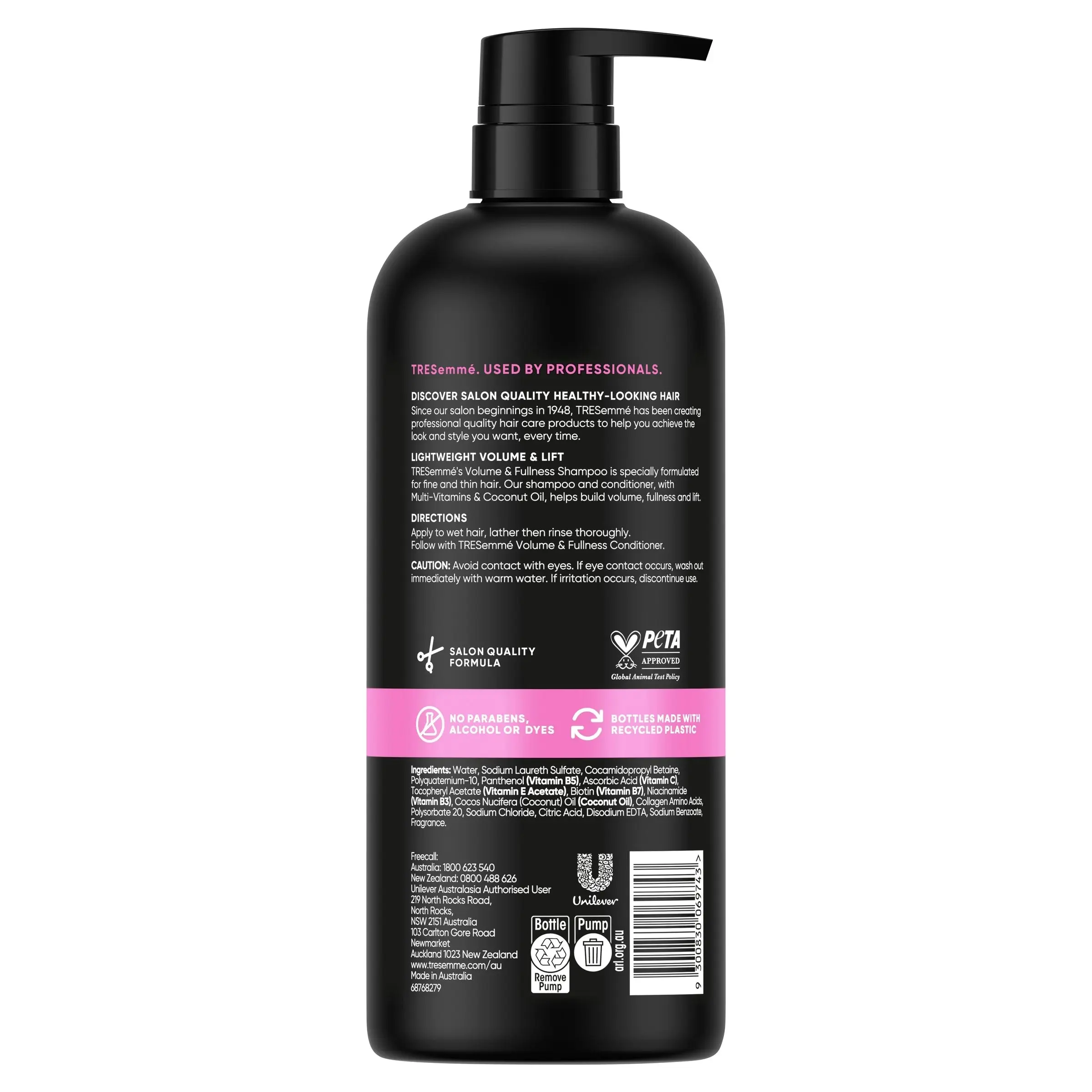 Tresemme Shampoo Volume & Fullness 940ml