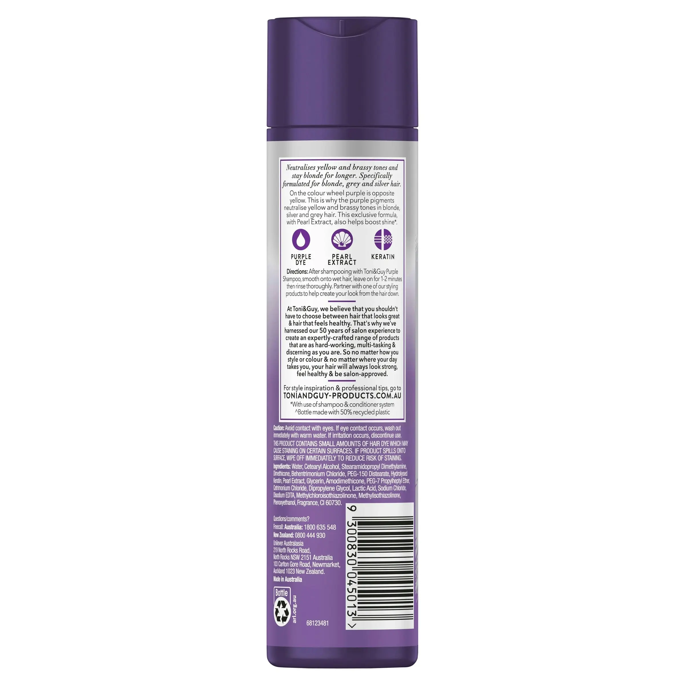 Toni & Guy Purple Conditioner 250ml