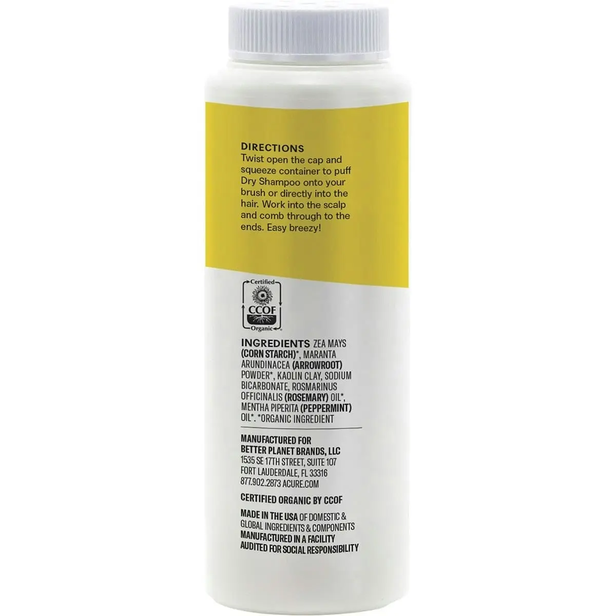 Acure All Hair Types Dry Shampoo 48g