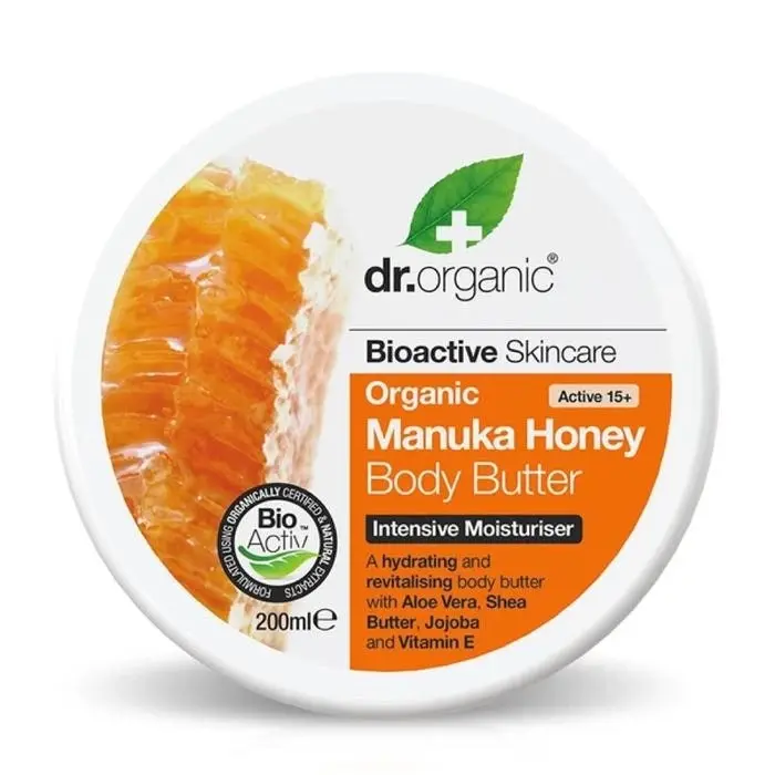 Dr Organic Body Butter Organic Manuka Honey 200ml