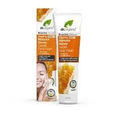 Dr Organic Face Wash Gentle Organic Manuka Honey 150ml