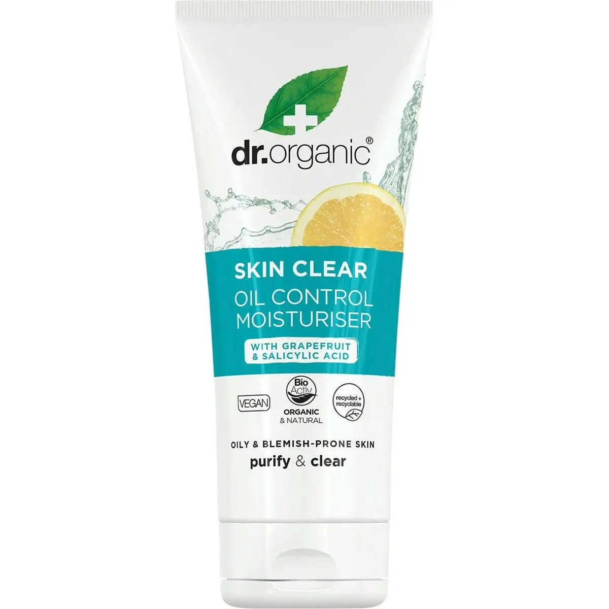 Dr Organic Oil Control Moisturiser Skin Clear - Organic Tea Tree 50ml