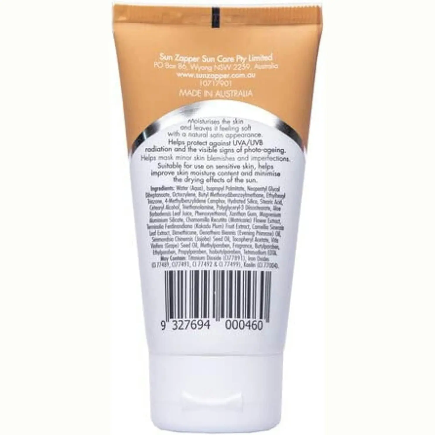 Sun Zapper TINTED SPF 50+ MEDIUM DARK 50ml