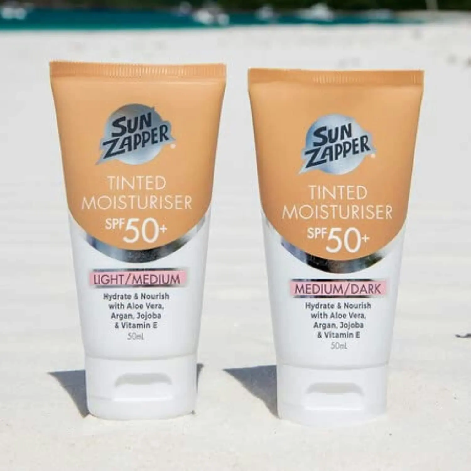 Sun Zapper TINTED SPF 50+ MEDIUM DARK 50ml