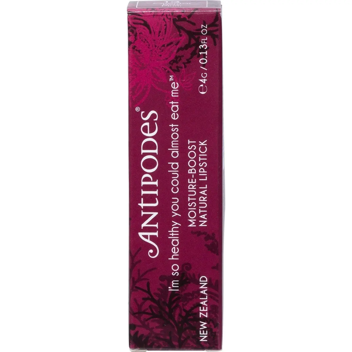 Antipodes Moisture-boost Natural Lipstick Oriental Bay Plum 4g