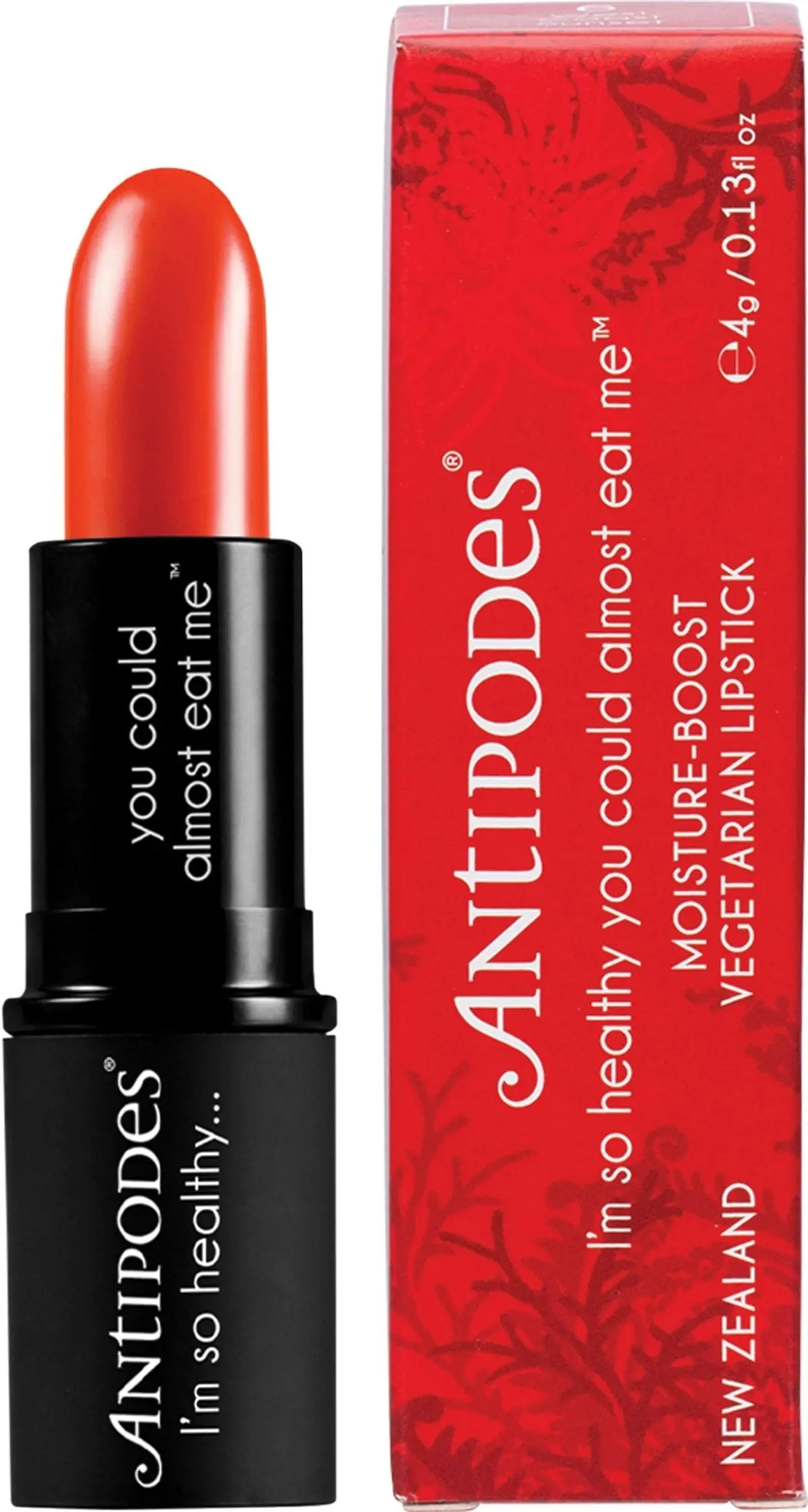 Antipodes Moisture-boost Natural Lipstick West Coast Sunset 4g