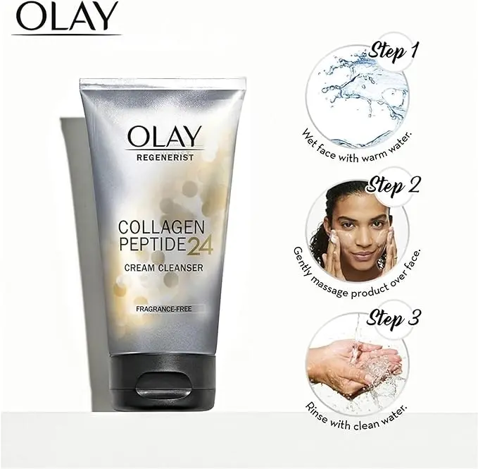 Olay Regenerist Collagen Peptide 24 Cream Cleanser 150ml