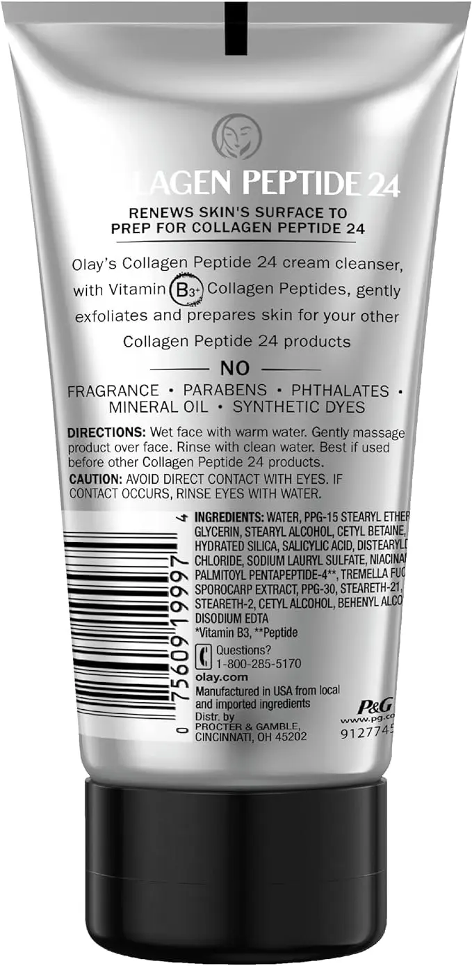 Olay Regenerist Collagen Peptide 24 Cream Cleanser 150ml