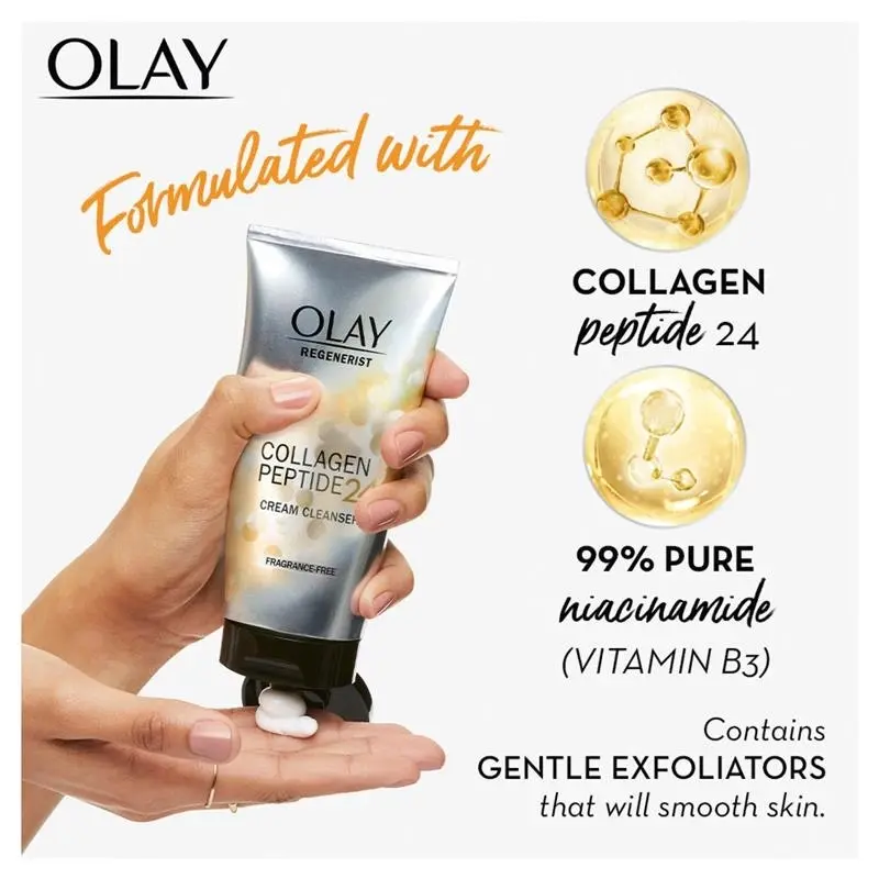 Olay Regenerist Collagen Peptide 24 Cream Cleanser 150ml