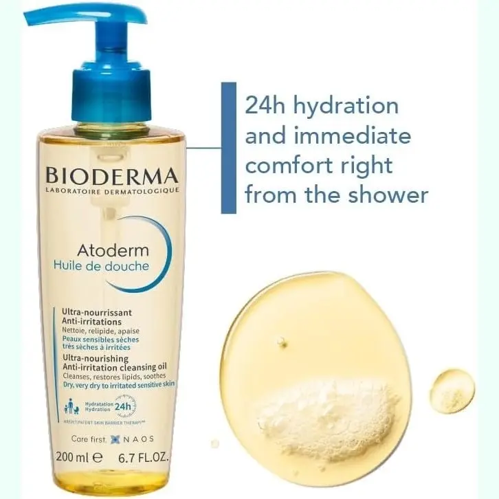 Bioderma Atoderm Shower Oil Huile De Douche 200ml