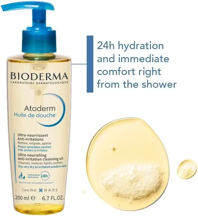 Bioderma Atoderm Shower Oil Huile De Douche 200ml