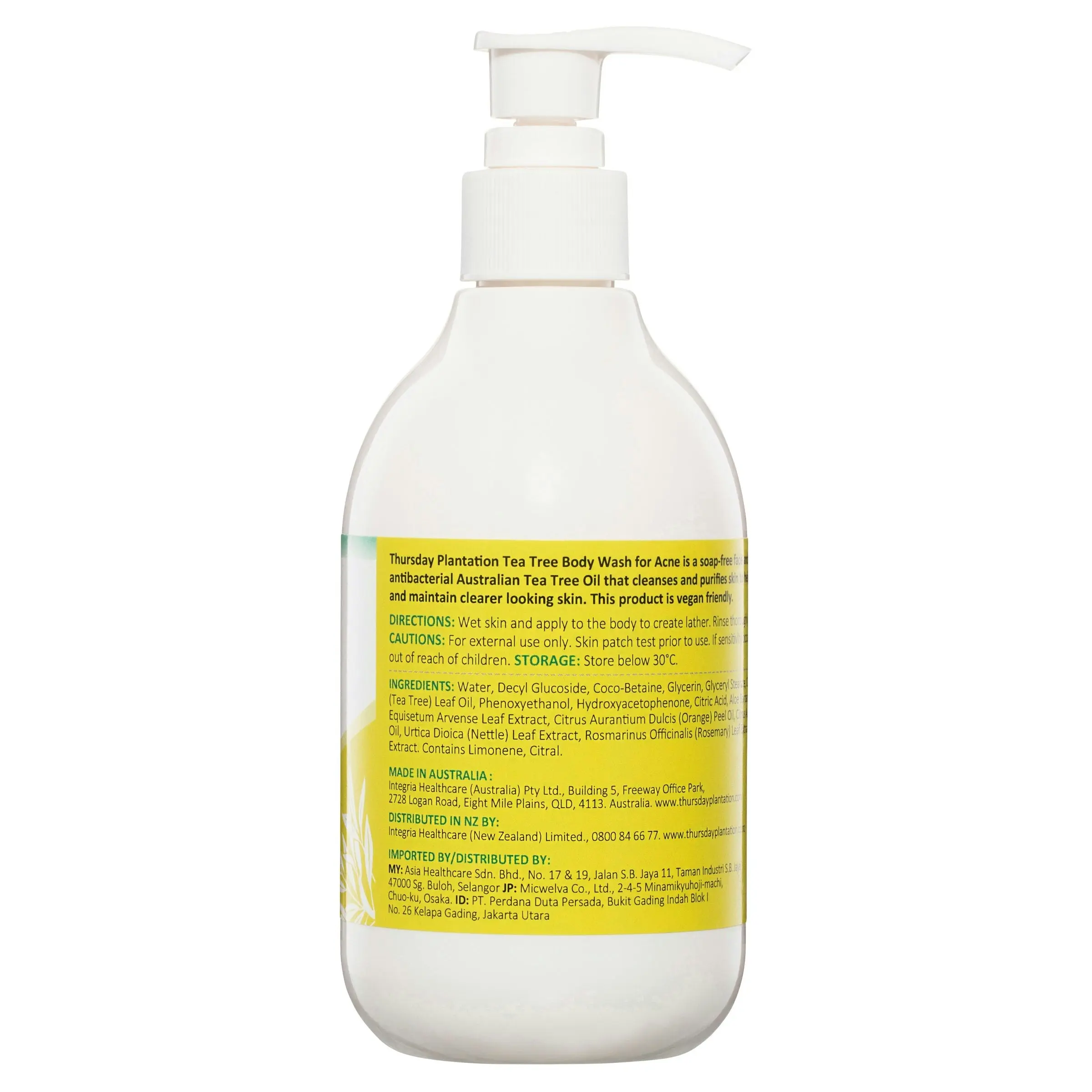 Thursday Plantation Tea Tree Body Wash for Acne 300ml