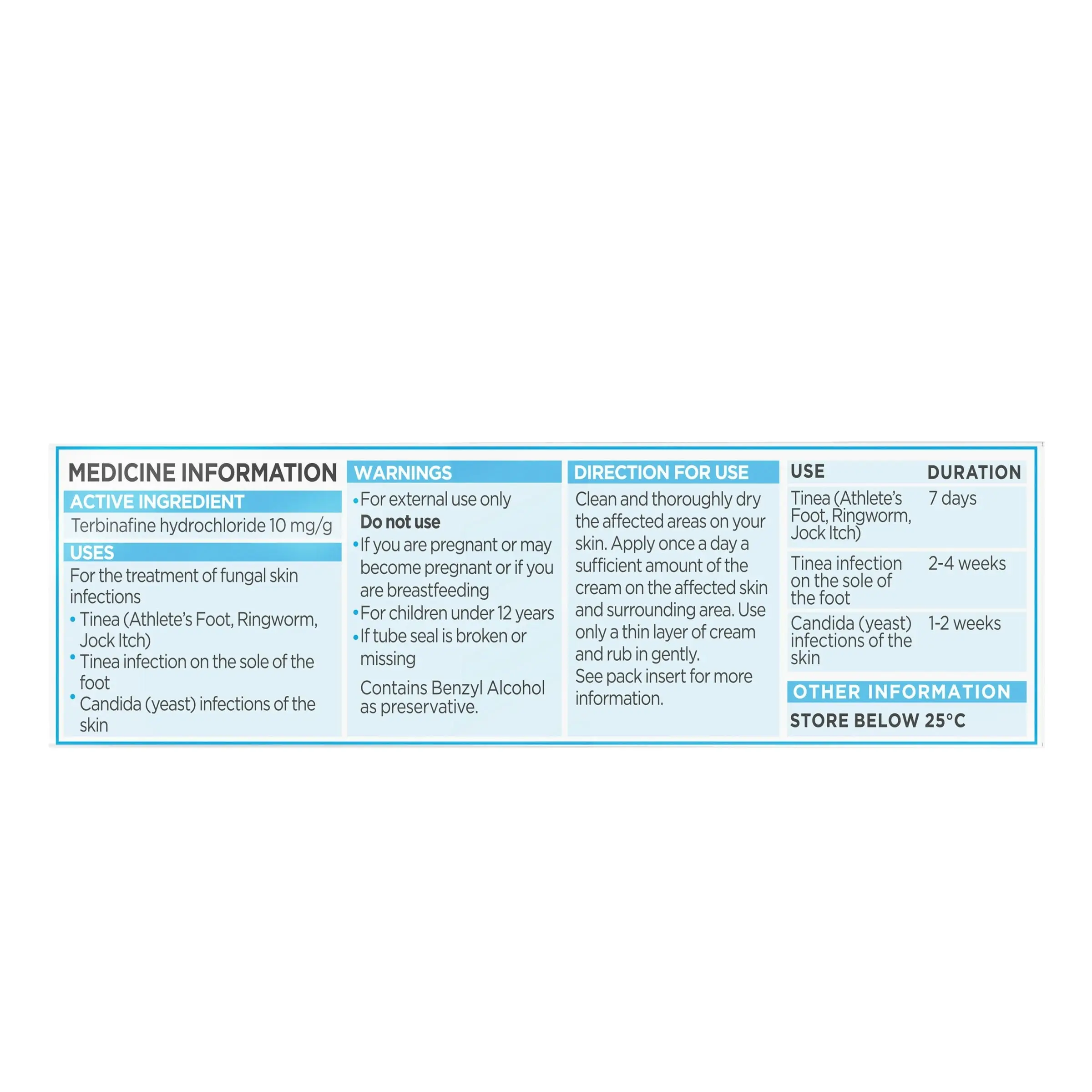 Dermal Therapy Fungistop 3 In 1 Antifungal Cream 15g