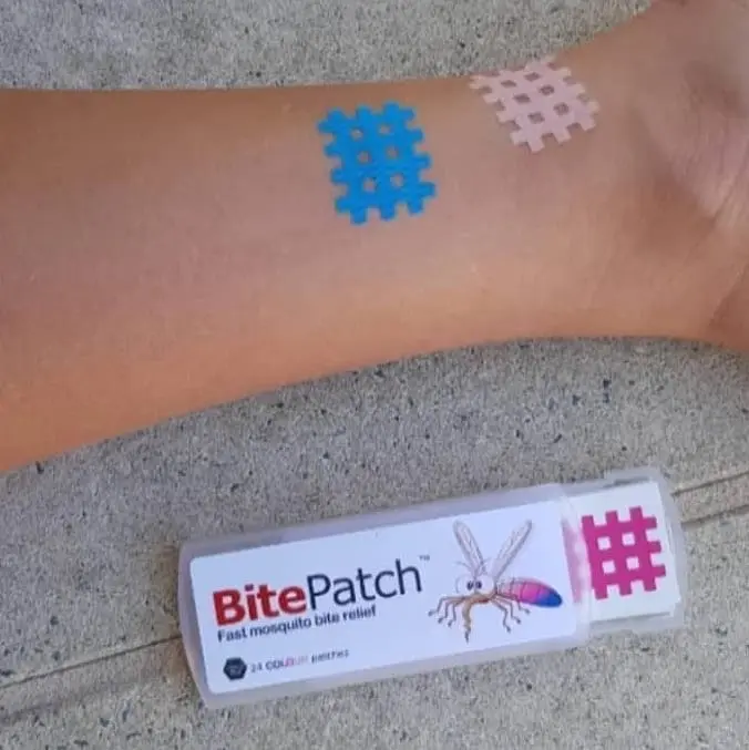 Bitepatch Mosquito Bite Relief Patch Multi Colour 24 Pack