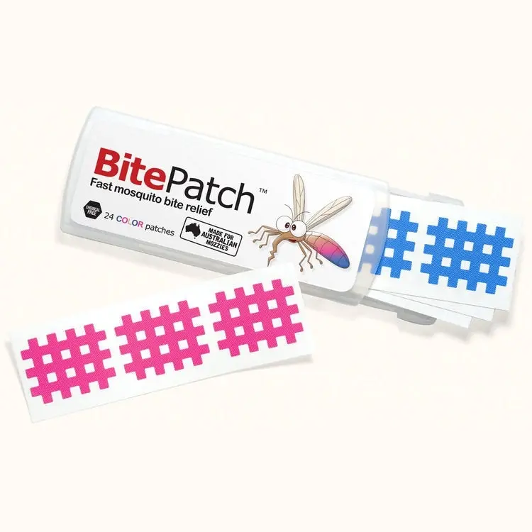 Bitepatch Mosquito Bite Relief Patch Multi Colour 24 Pack