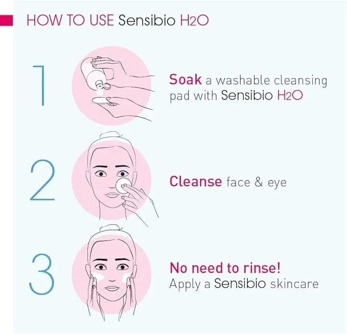 Bioderma Sensibio H2O Soothing Micellar Water Cleanser for Sensitive Skin 100ml