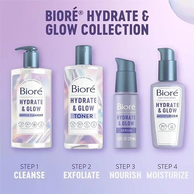 Biore Hydrate & Glow Serum 29ml