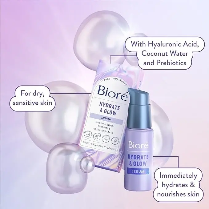 Biore Hydrate & Glow Serum 29ml