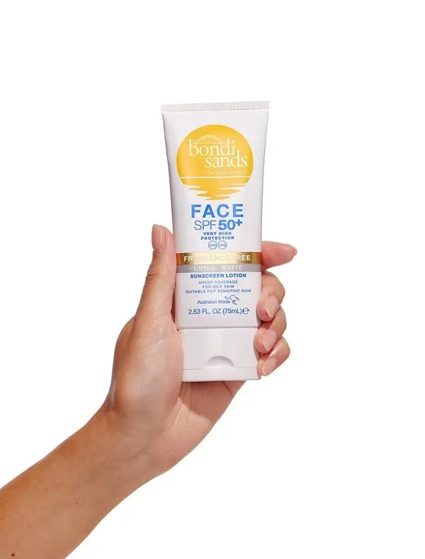 Bondi Sands SPF 50+ Fragrance Free Matte Tinted Face Lotion 75ml