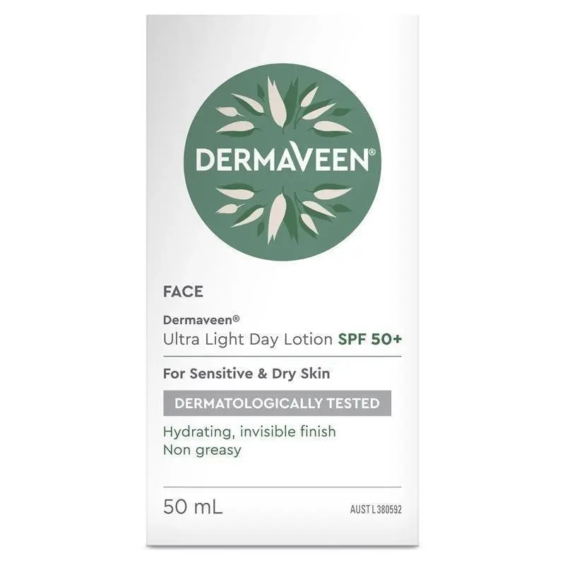 DermaVeen Face Ultralight Day Lotion SPF 50+ 50ml