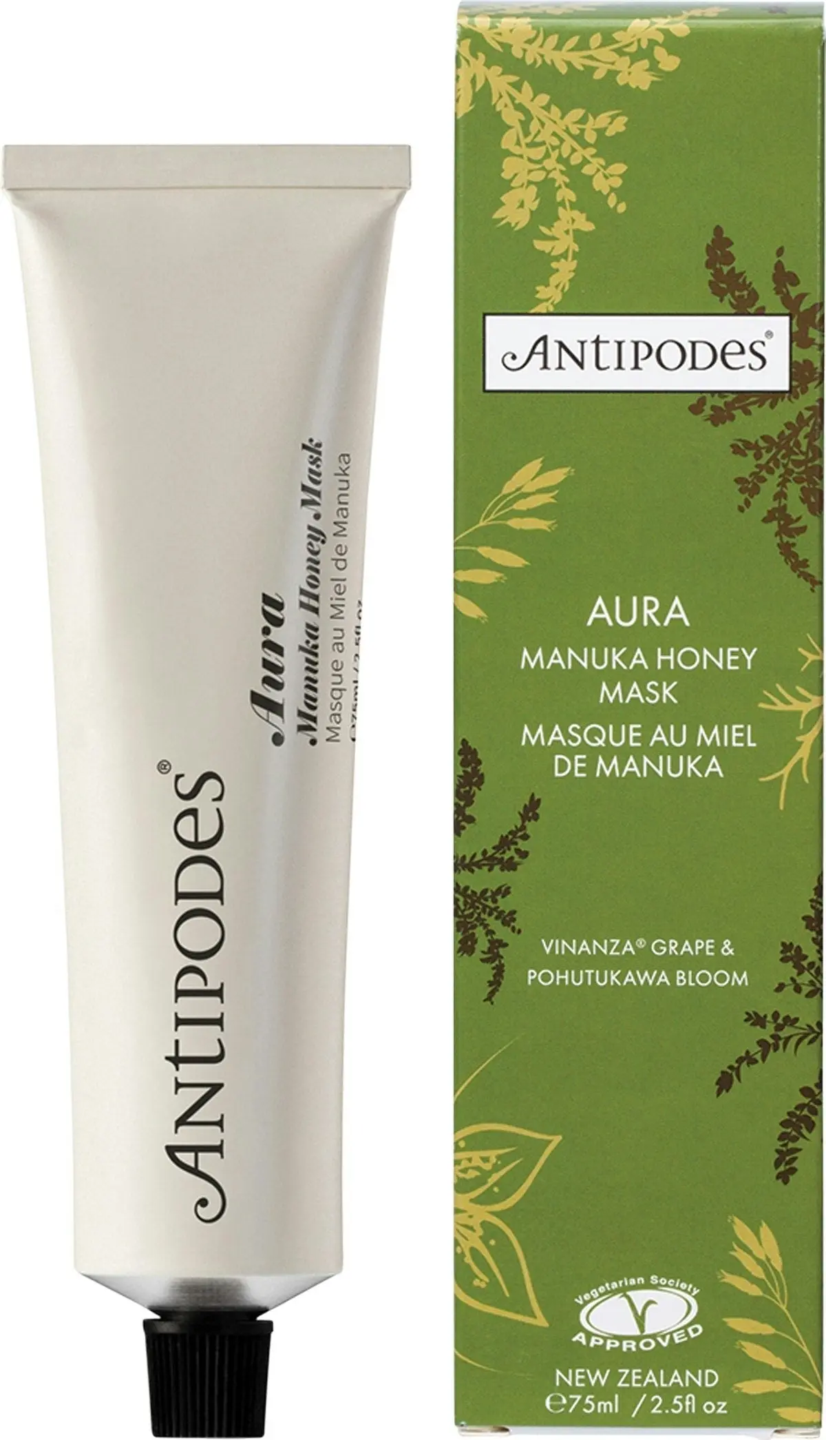 Antipodes Aura Manuka Honey Mask 75ml