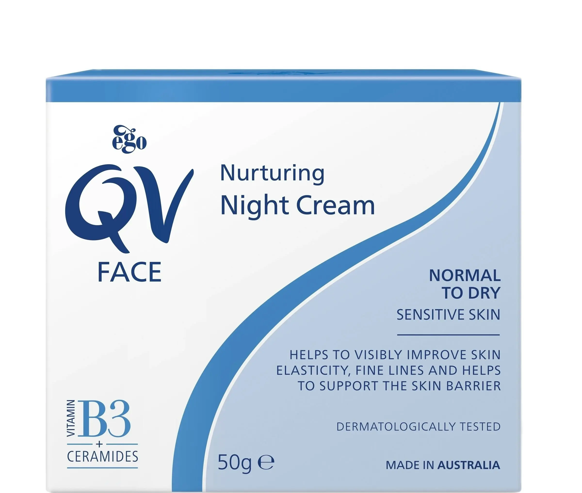 Ego QV Face Nurturing Night Cream 50g With Vitamin B3