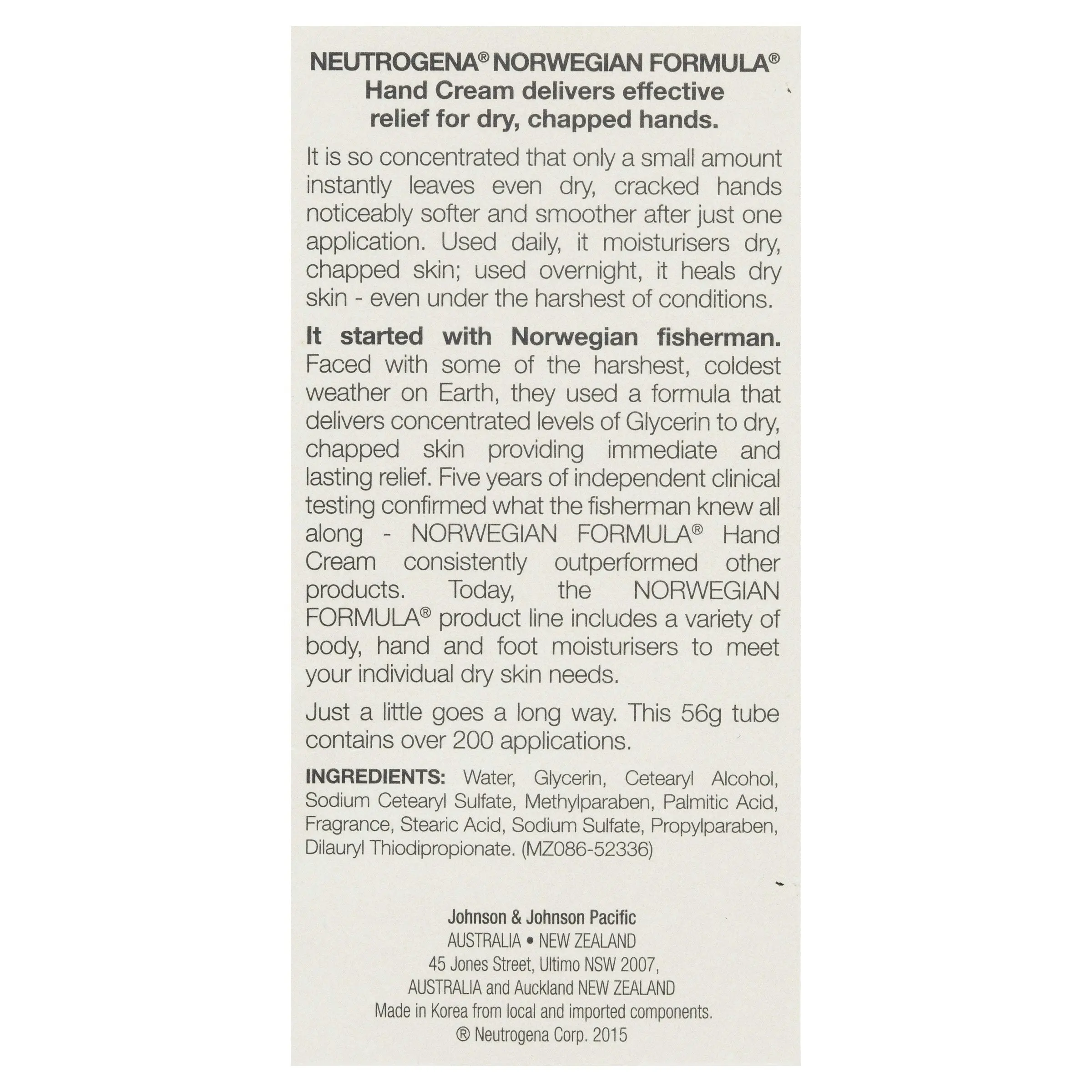 Neutrogena Norwegian Hand Cream Orignal 56g