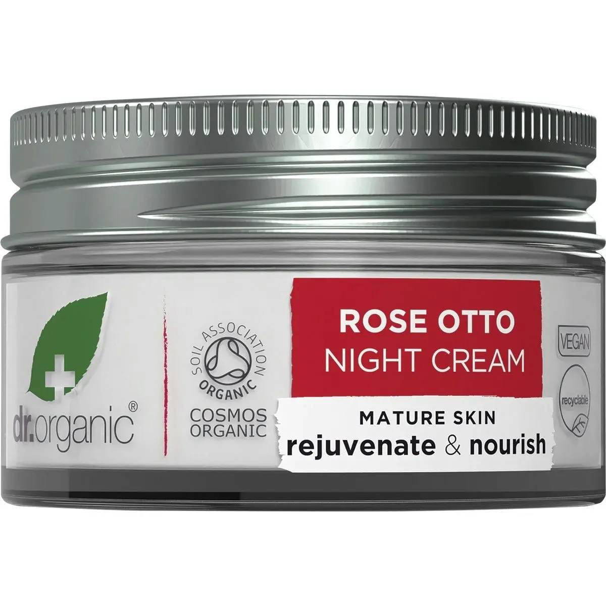 Dr Organic Night Cream Organic Rose Otto 50ml