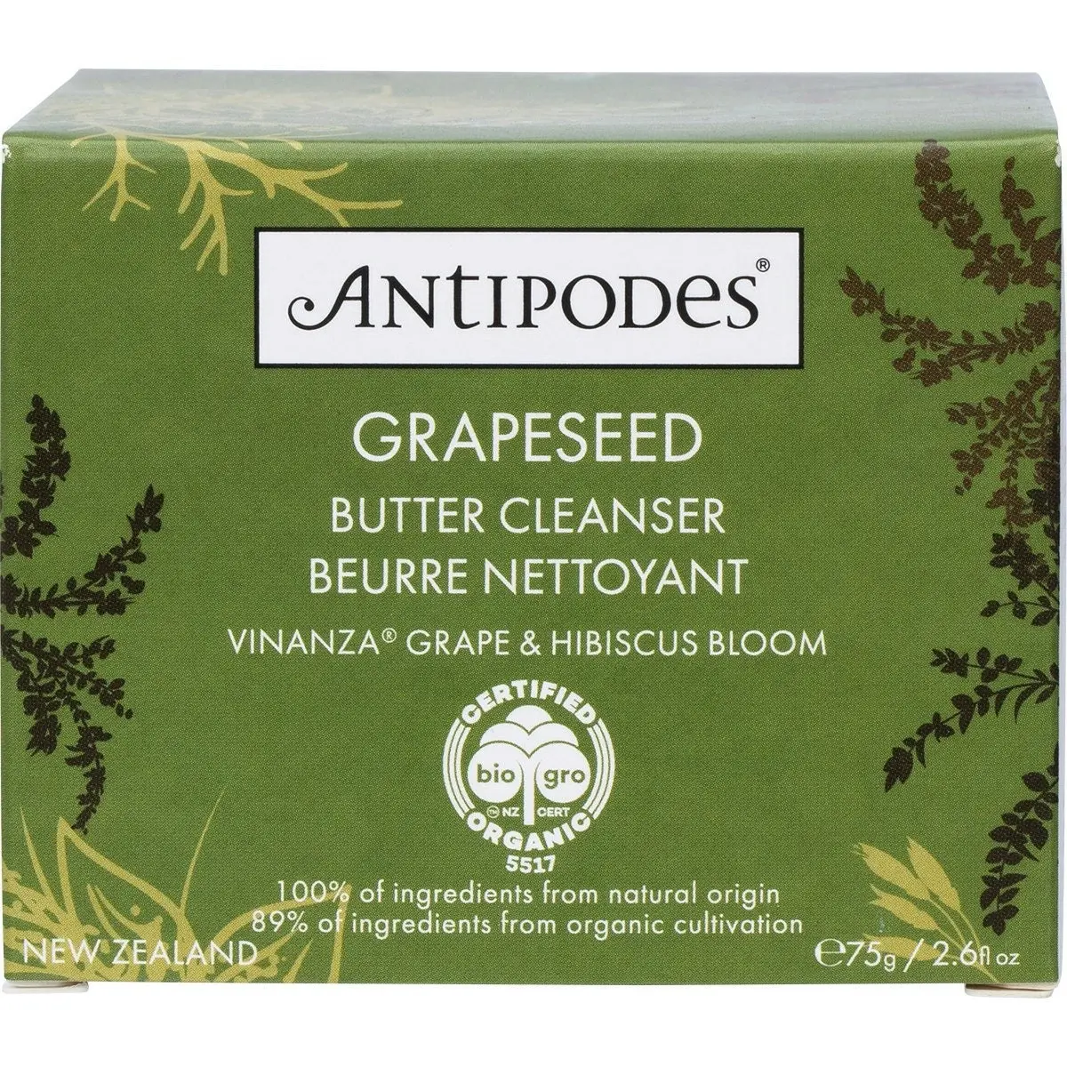 Antipodes Organic Grapeseed Butter Cleanser 75g