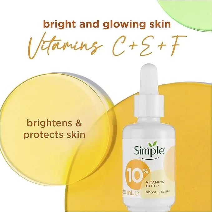 Simple Booster Serum 10% (Vitamin C+E+F) 30mL