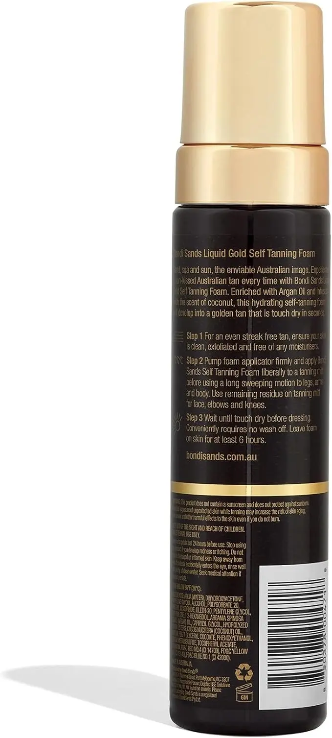 Bondi Sands Self Tanning Foam Liquid Gold 200ml