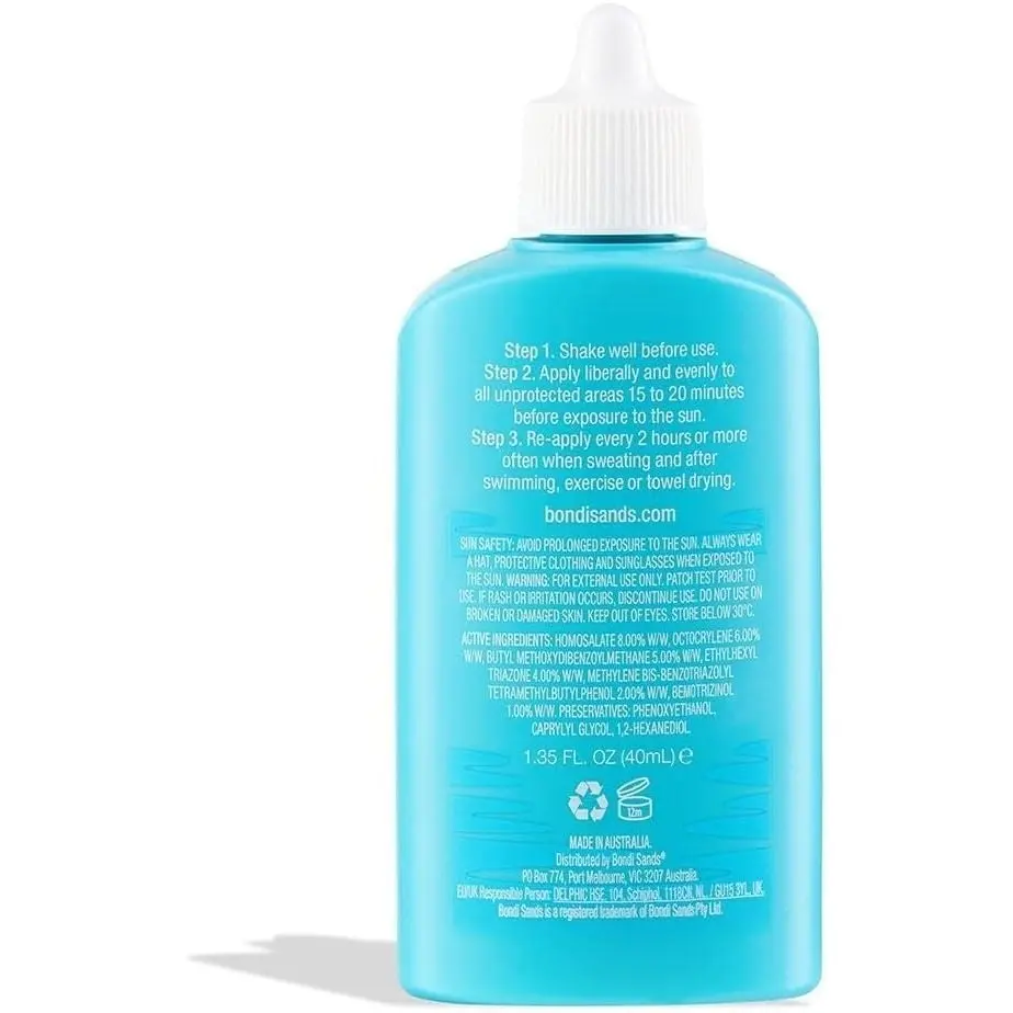 Bondi Sands Hydra UV Protect SPF 50+ Face Fluid 40ml