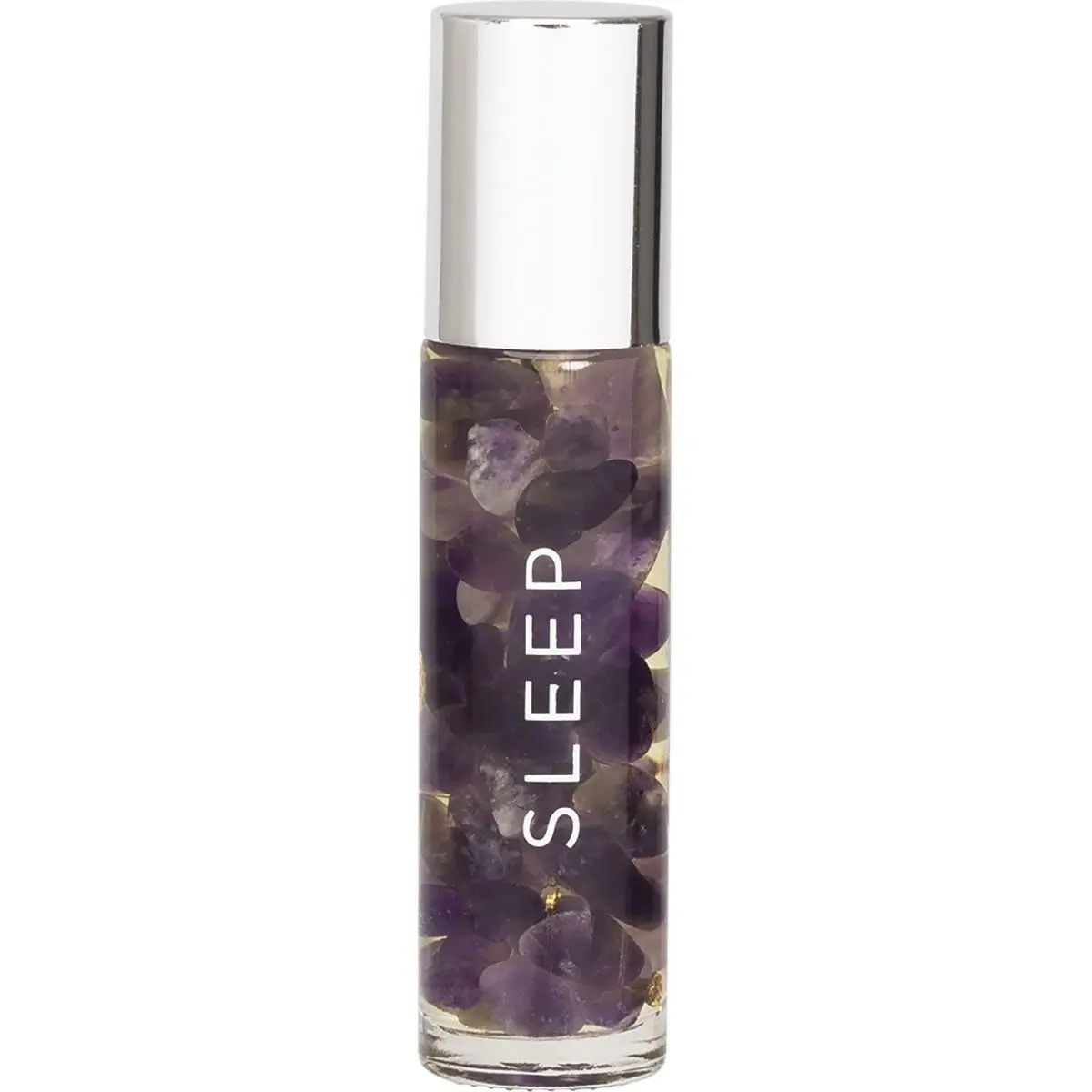 SUMMER SALT BODY Essential Oil Roller With 24K Gold Sleep - Amethyst Crystals 10ml