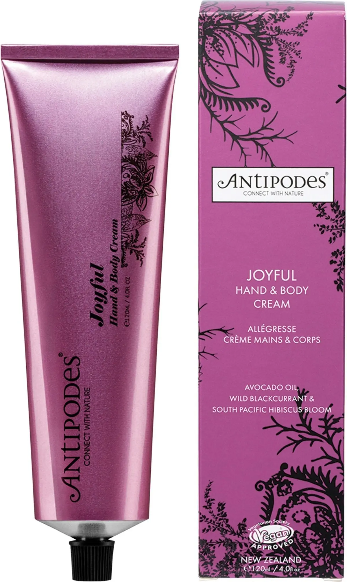 Antipodes Joyful Hand & Body Cream 120ml