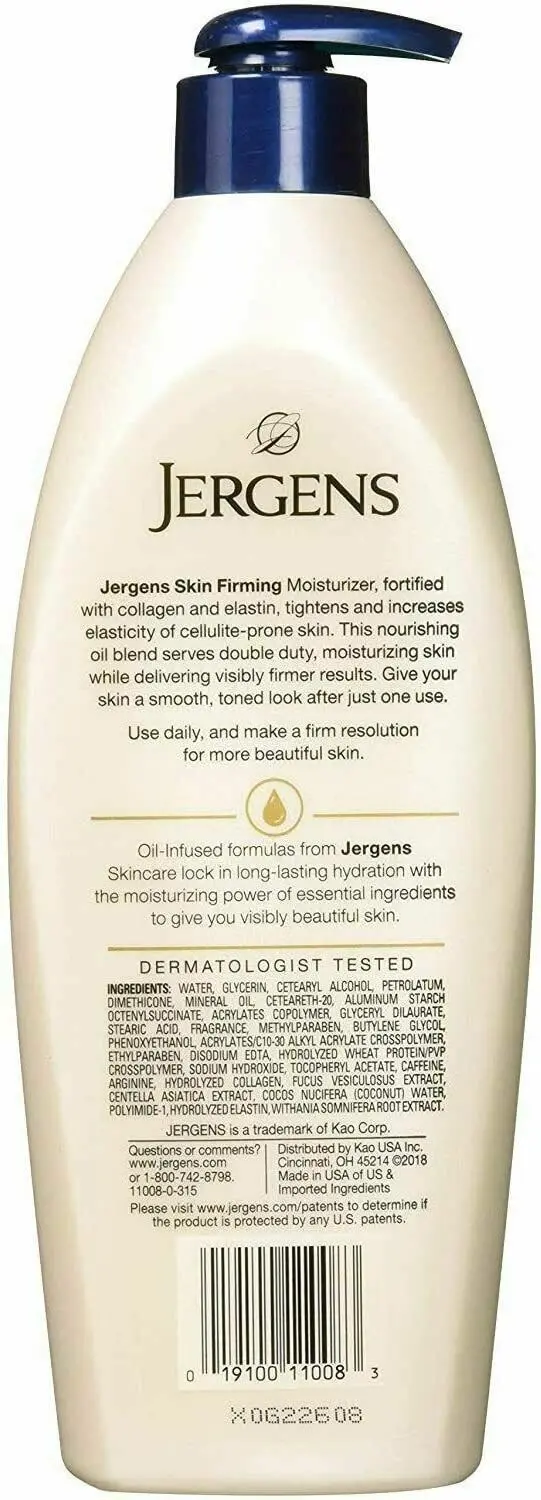 Jergens Oil Infused Skin Firming Lotion 496ml