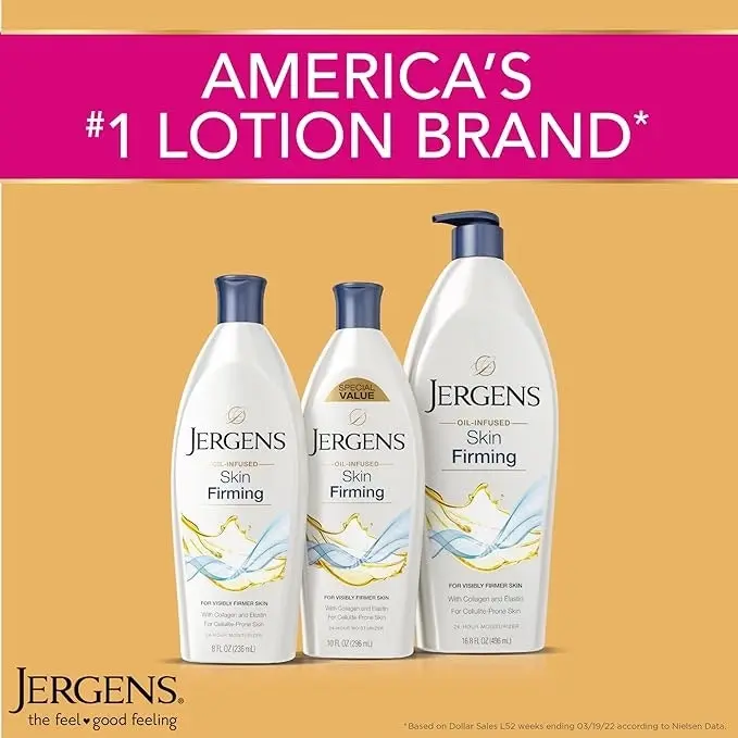 Jergens Oil Infused Skin Firming Lotion 496ml