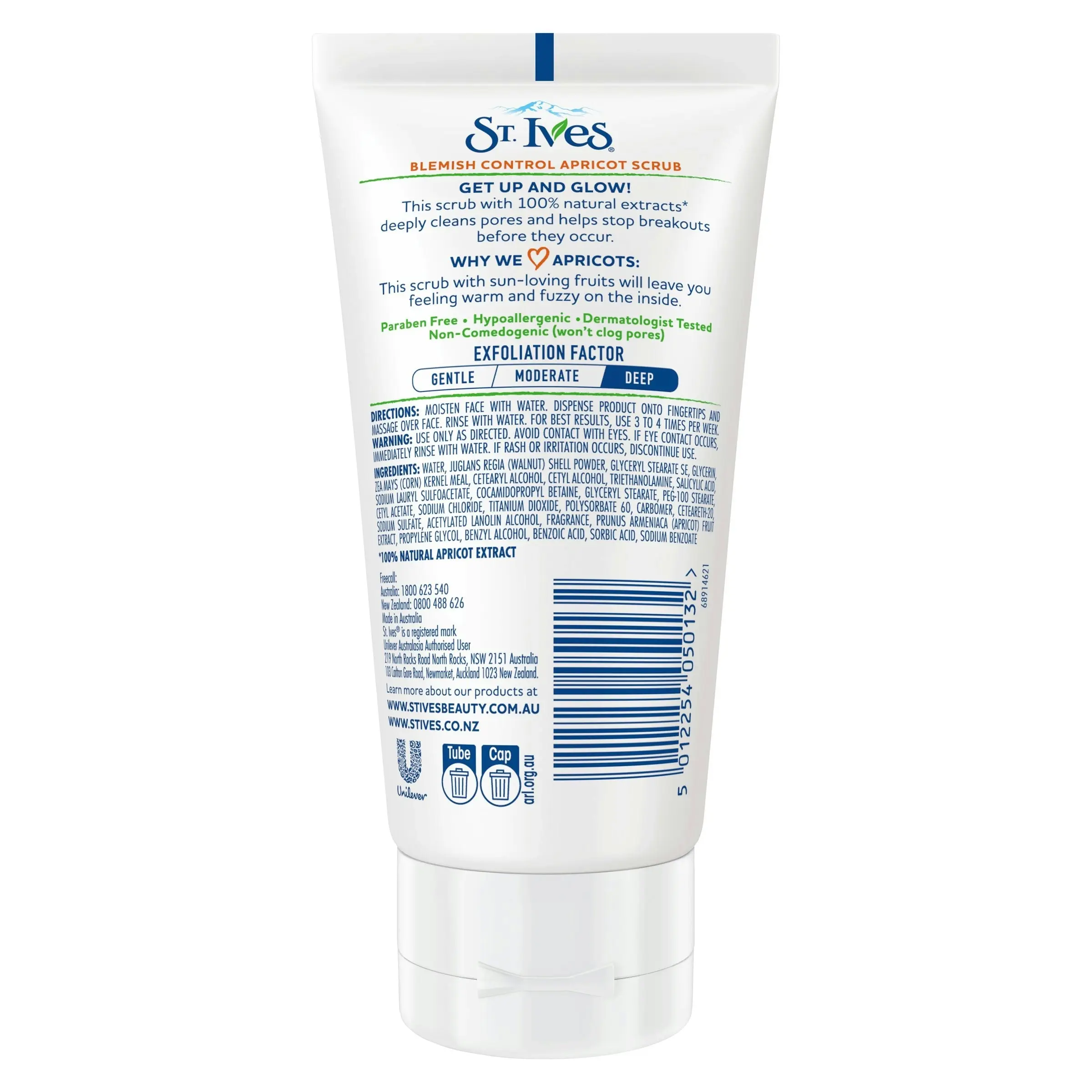 St Ives Blemish Control Apricot Scrub 150mL