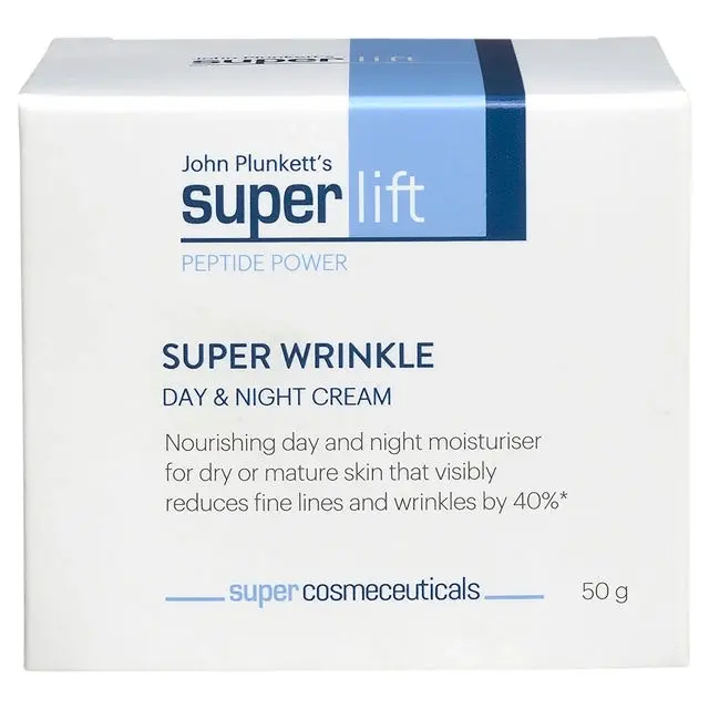 John Plunkett's SuperLift Super Wrinkle Day & Night Cream 50g