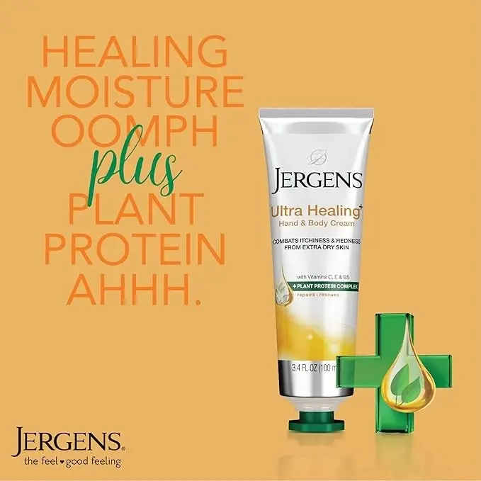 Jergens Ultra Healing+ Hand & Body Cream 100ml